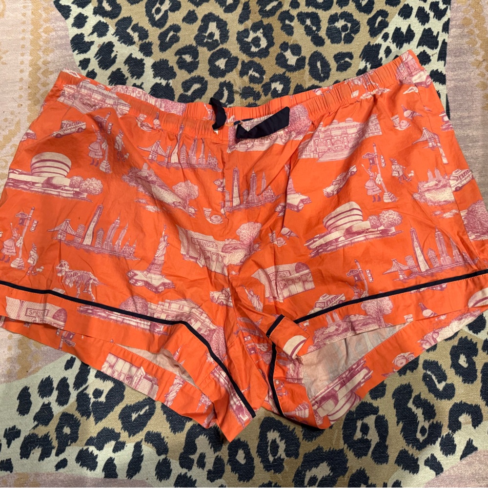 Katie Kime New York toile pajama pants 3x